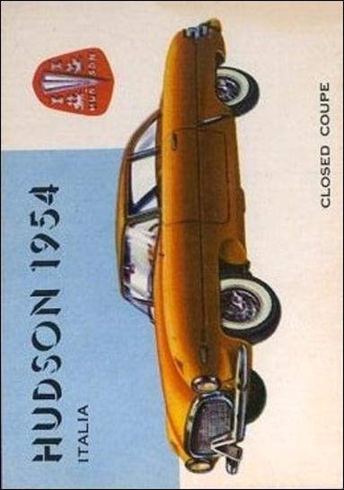 World on Wheels (Base Set) card 166 Hudson Italia 1954