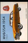 World on Wheels (Base Set) card 166 Hudson Italia 1954