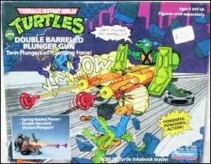 Teenage Mutant Ninja Turtles (1988) Vehicles and Playsets figure 7 Double Barreled Plunger Gun