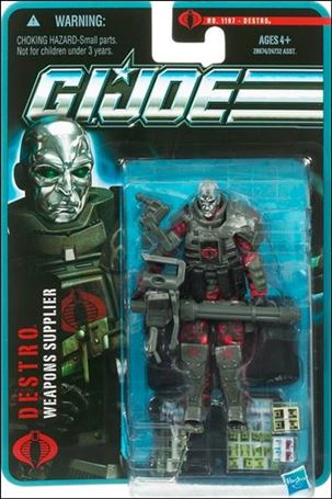 G.I. Joe: The Pursuit of Cobra figure 1107 Destro (Weapon Supplier)