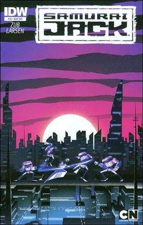 Samurai Jack issue 19-B Josh Burcham Subscription Cover