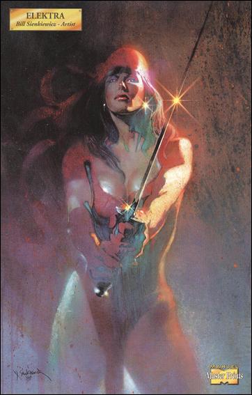 Marvel Master Prints: Series 1 (Base Set) card nn Elektra