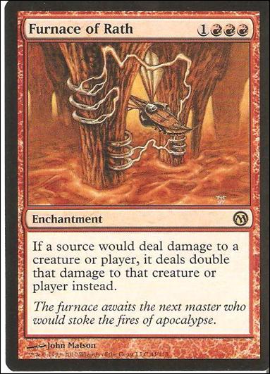 Magic the Gathering: Duels of the Planeswalkers (Base Set) card 44 Furnace of Rath
