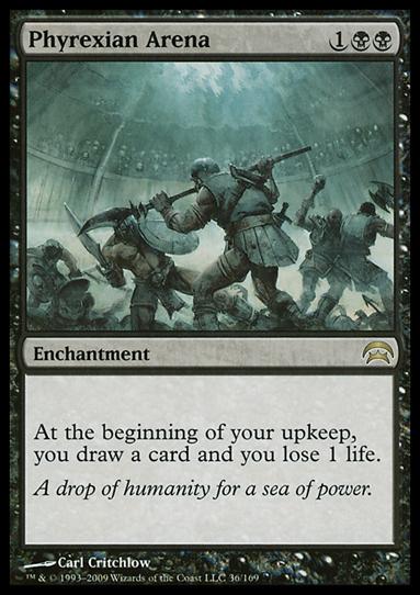 Magic the Gathering: Planechase (Base Set) card 36 Phyrexian Arena