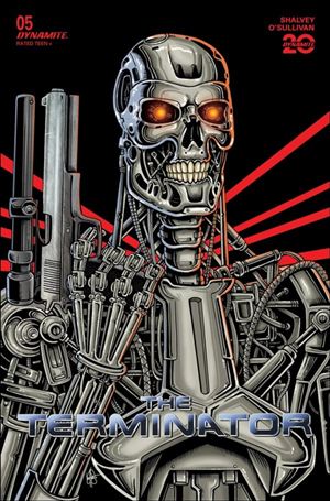 Terminator (2024) issue 5-T Retailer Exclusive Ken Haeser Cardstock Cover