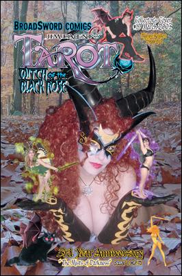 Tarot: Witch of the Black Rose issue 19-C 3rd Anniversary Signed Photo Cover w/COA