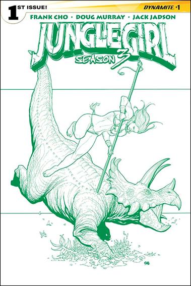 Jungle Girl Season 3 issue 1-E Jungle Green Cover