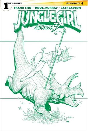 Jungle Girl Season 3 issue 1-E Jungle Green Cover