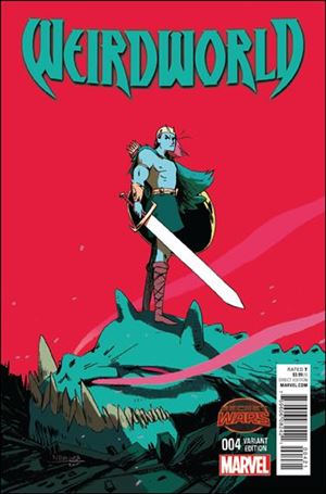 Weirdworld (2015) issue 4-B Ken Niimura Manga Cover