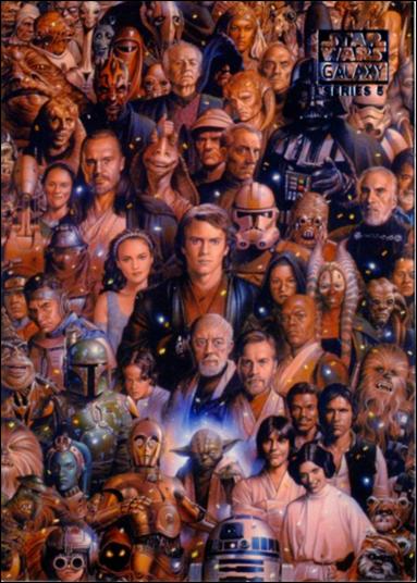 Star Wars Galaxy: Series 5 (Base Set) card 120 Checklist