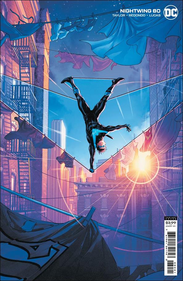 Nightwing (2016) issue 80-B Jamal Campbell Cardstock Cover