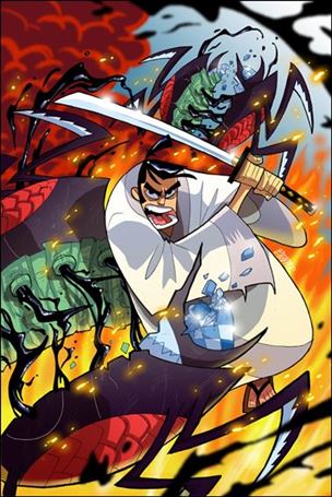 Samurai Jack issue 1-D Bryan Turner Awesome Conventions Cover