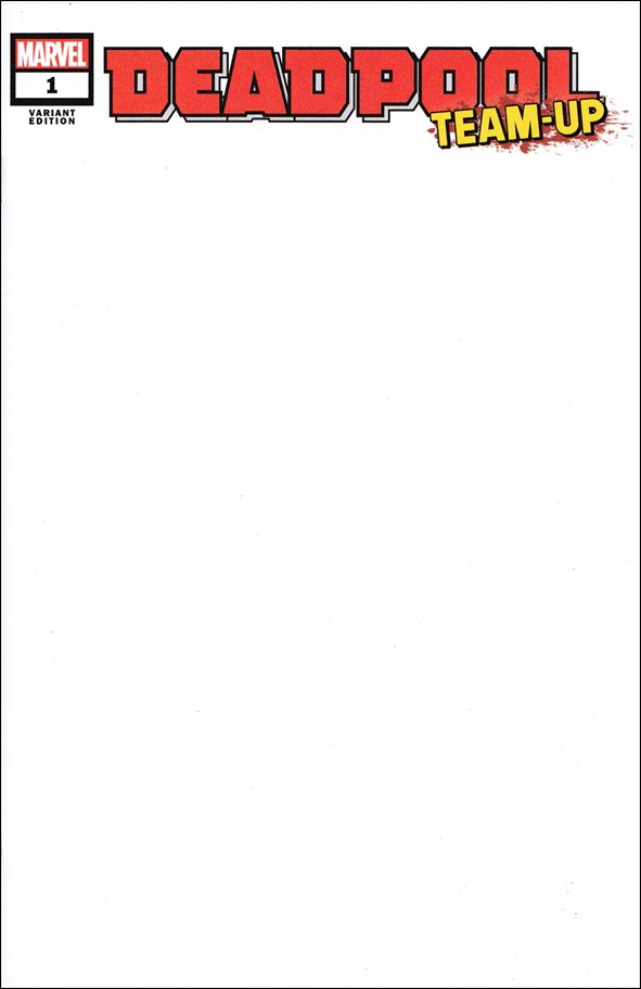 Deadpool Team-Up (2024) issue 1-C Blank/Sketch Cover