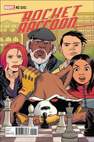 Rocket Raccoon (2017) issue 2-B Natacha Bustos 1:25 Cover