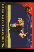 Mortal Kombat (Base Set) card 60 Johnny Cage's Shadow Kick