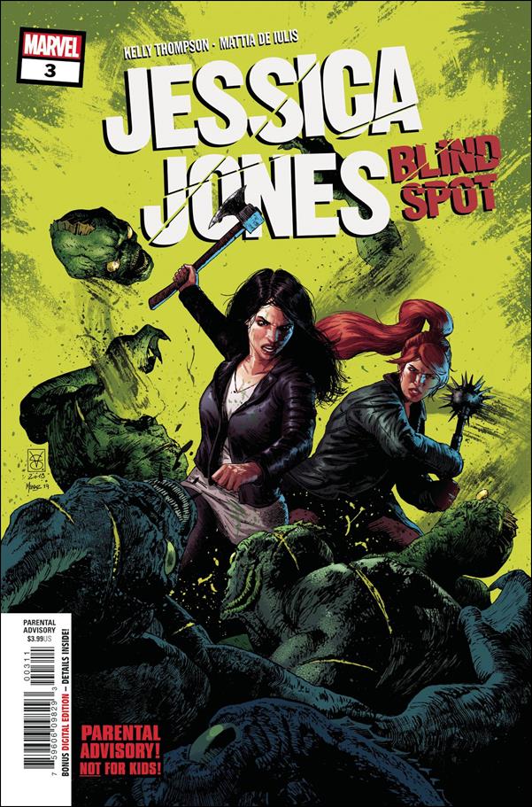Jessica Jones: Blind Spot issue 3 Valerio Giangiordano Cover