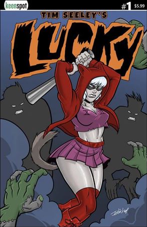 Tim Seeley's Lucky issue 1-C Jevin Loop Cover