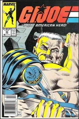 G.I. Joe: A Real American Hero issue 83-B Newsstand Cover