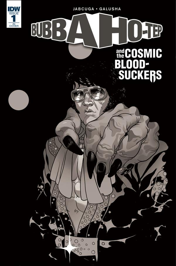Bubba Ho-Tep and the Cosmic Blood-Suckers issue 2-C Baldemar Rivas 1:5 Black & White Cover