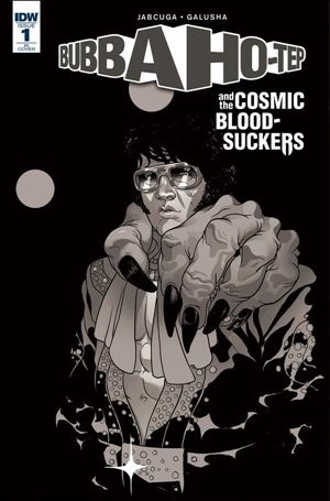 Bubba Ho-Tep and the Cosmic Blood-Suckers issue 2-C Baldemar Rivas 1:5 Black & White Cover