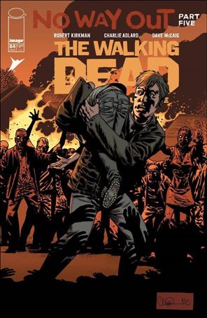 Walking Dead Deluxe issue 84-B Charlie Adlard Cover