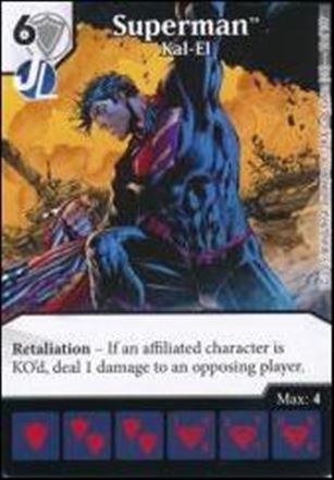 DC Comics Dice Masters Justice League  card 18 Superman: Kal-El