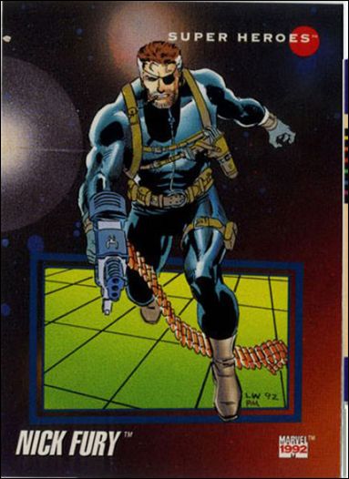 Marvel Universe: Series 3 (Base Set) card 40 Nick Fury