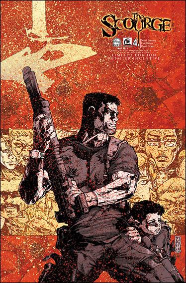 Scourge issue 4-E Eric Battle "Infected" 1:10 Cover
