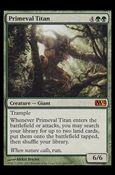 Magic the Gathering: 2012 Core Set (Base Set) card 188 Primeval Titan