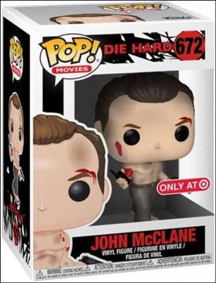 POP! Movies figure 672 John McClane (Shirtless) Target Exclusive