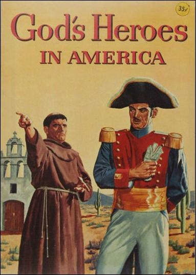 God's Heroes in America issue nn-B 35 Cent Cover