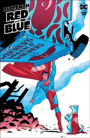 Superman Red and Blue issue 5 Amanda Conner Cover
