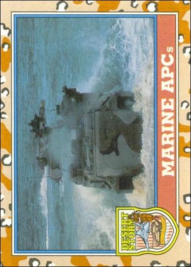 Desert Storm: Series 2 (Base Set) card 124 Marine APCs