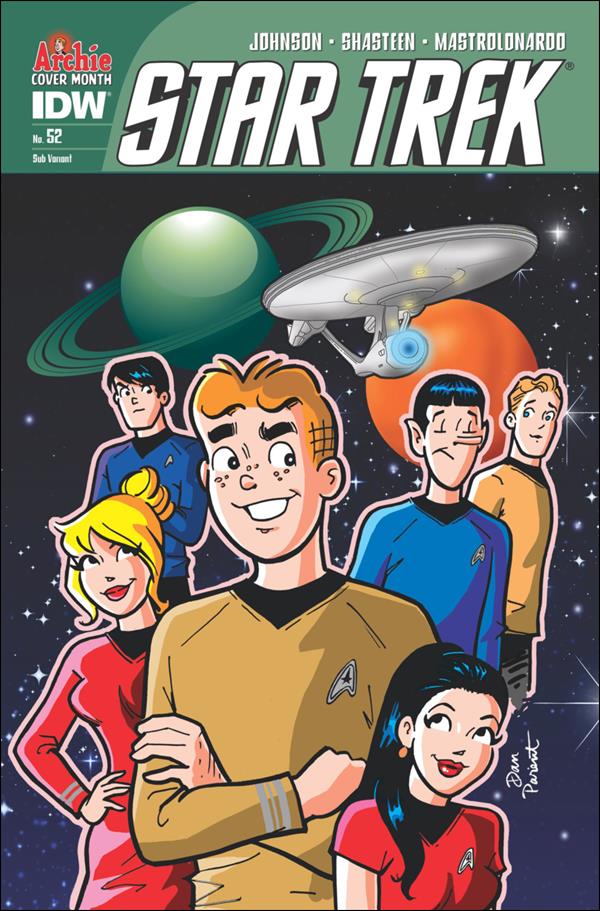 Star Trek (2011) issue 52-B Dan Parent "Archie" Subscription Cover