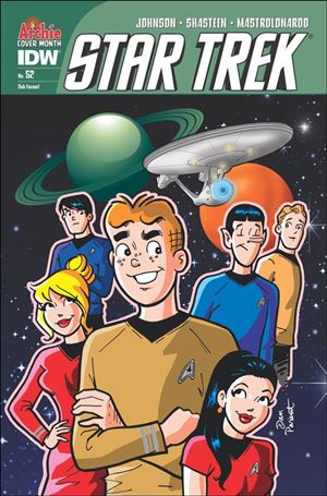 Star Trek (2011) issue 52-B Dan Parent 