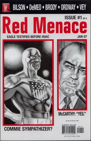Red Menace issue 1 Jerry Ordway Cover