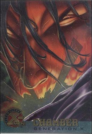 1996 Fleer Ultra X-Men All Chromium (Base Set) card 30 Chamber