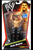 WWE (Series 01) figure 3-B Evan Bourne (with Collector's Guide)
