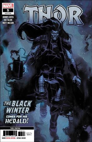 Thor (2020) issue 5-F Nic Klein Cover (3rd Printing)