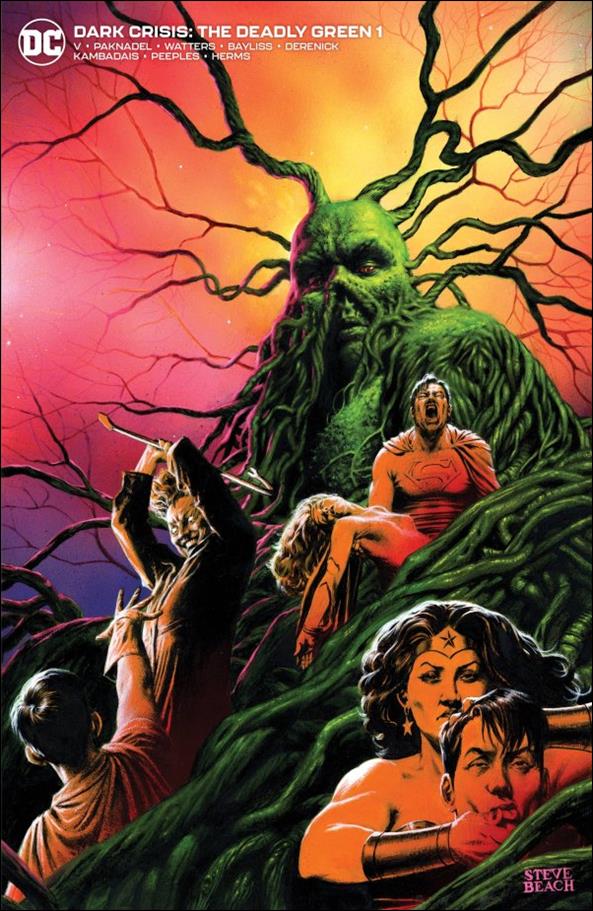 Dark Crisis: The Deadly Green issue 1-C Steve Beach 1:25 Foil Cover