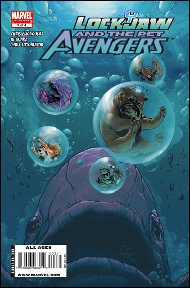 Lockjaw and the Pet Avengers issue 3 Karl Kerschl Cover