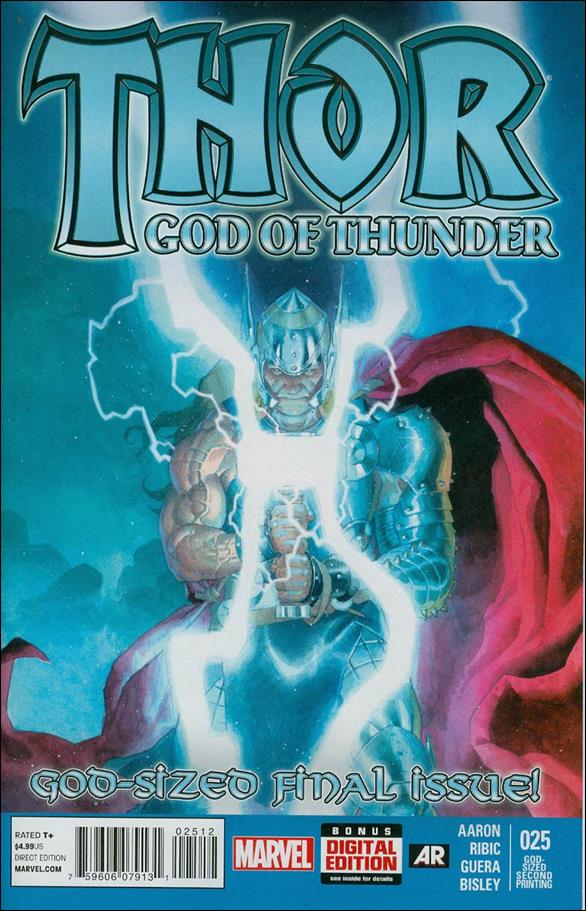 Thor: God of Thunder issue 25-F Esad Ribic Cover (2nd Printing)