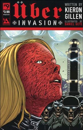 Uber: Invasion issue 9-B Wraparound Cover