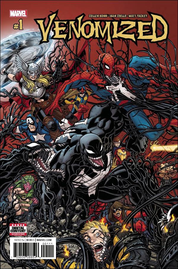 Venomized issue 1 Nick Bradshaw Cover