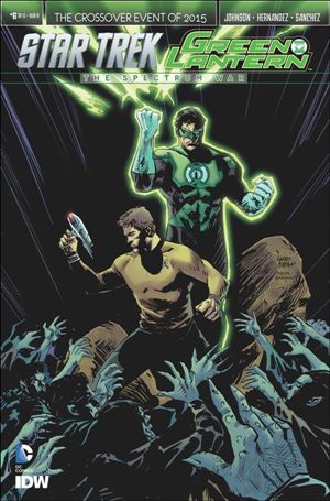 Star Trek/Green Lantern (2015) issue 6-C Garry Brown Subscription Cover