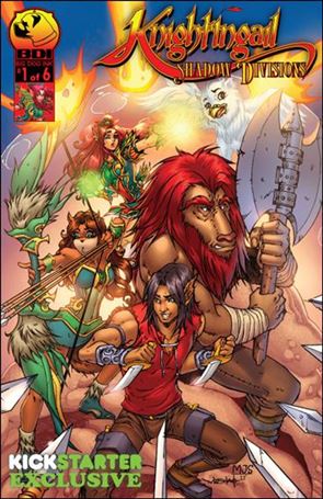 Knightingail: Shadow Divisions issue 1-G Mel Joy San Juan Kickstarter Cover