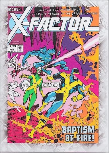 Marvel Beginnings: Series 2 (Breakthrough Issues Comic Cover Subset) card B-67 X-Factor #1