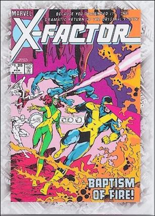 Marvel Beginnings: Series 2 (Breakthrough Issues Comic Cover Subset) card B-67 X-Factor #1