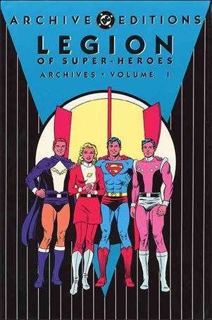 Legion of Super-Heroes Archives issue 1 Dust Jacket