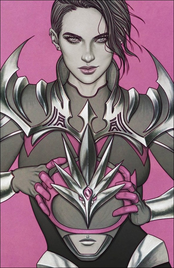 Power Rangers Unlimited: The Coinless issue 1-F Webstore Jenny Frison Pink Reserve Virgin Cover
